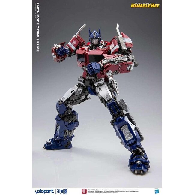Transformers Bumblebee Plastic Model Kit Earth mode Optimus Prime 30 cm