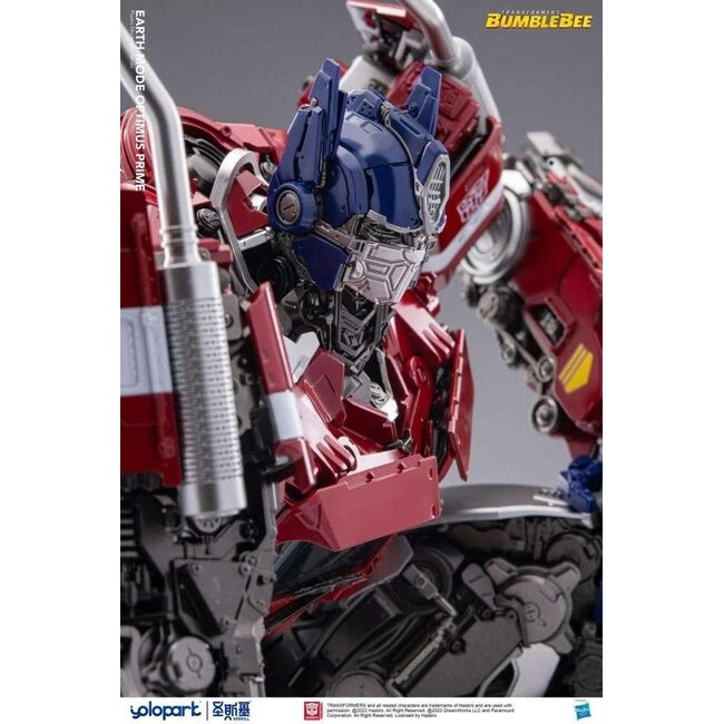 Transformers Bumblebee Plastikmodellbausatz Optimus Prime im Erdmodus, 30 cm