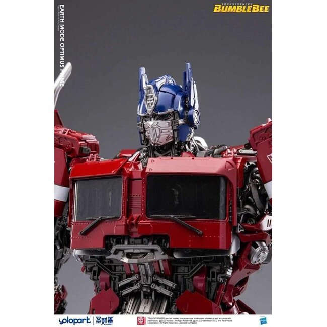 Transformers Bumblebee Plastikmodellbausatz Optimus Prime im Erdmodus, 30 cm