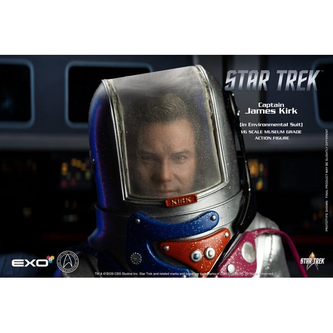 Star Trek: Die Originalserie Actionfigur 1/6 Captain James T. Kirk (im Umweltanzug) 29 cm