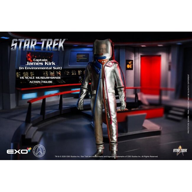 Star Trek: The Original Series Action Figure 1/6 Captain James T. Kirk (in Environmental Suit) 29 cm