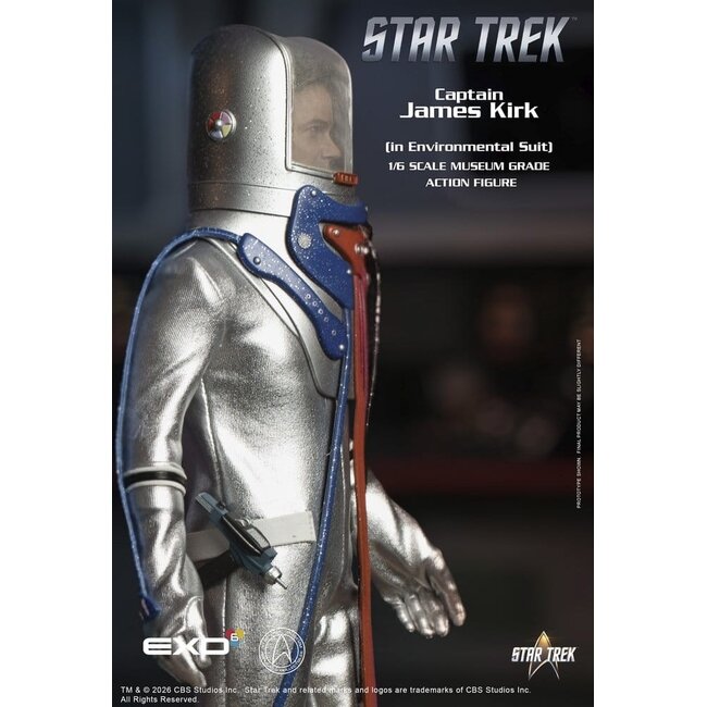 Star Trek: Die Originalserie Actionfigur 1/6 Captain James T. Kirk (im Umweltanzug) 29 cm