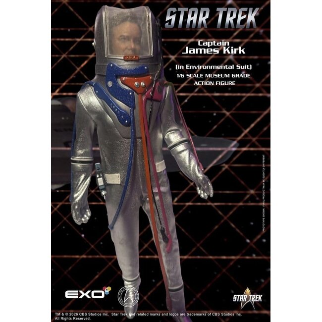 Star Trek: Die Originalserie Actionfigur 1/6 Captain James T. Kirk (im Umweltanzug) 29 cm