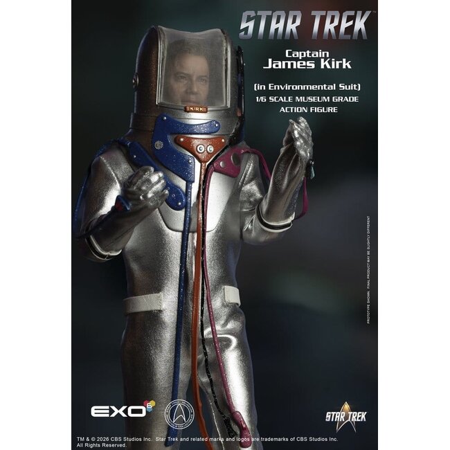 Star Trek: The Original Series Action Figure 1/6 Captain James T. Kirk (in Environmental Suit) 29 cm