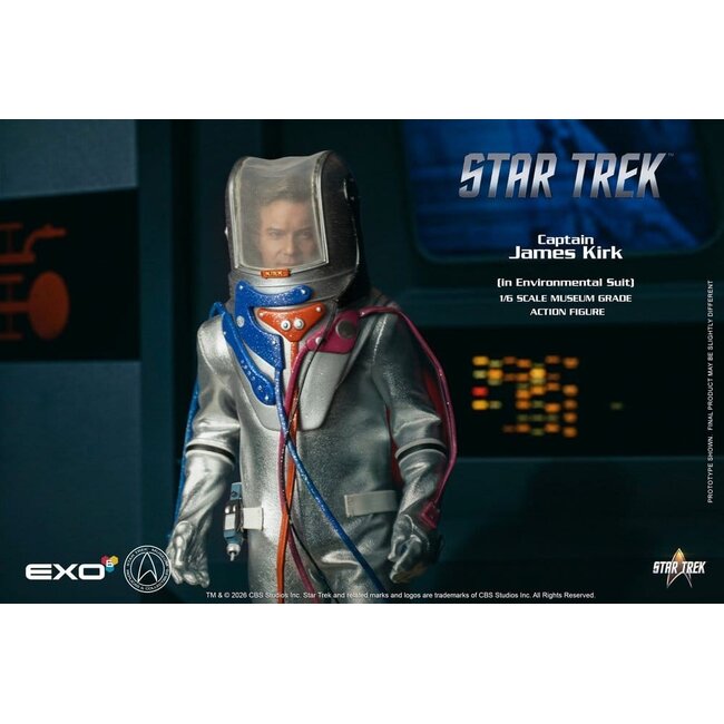 Star Trek: The Original Series Action Figure 1/6 Captain James T. Kirk (in Environmental Suit) 29 cm