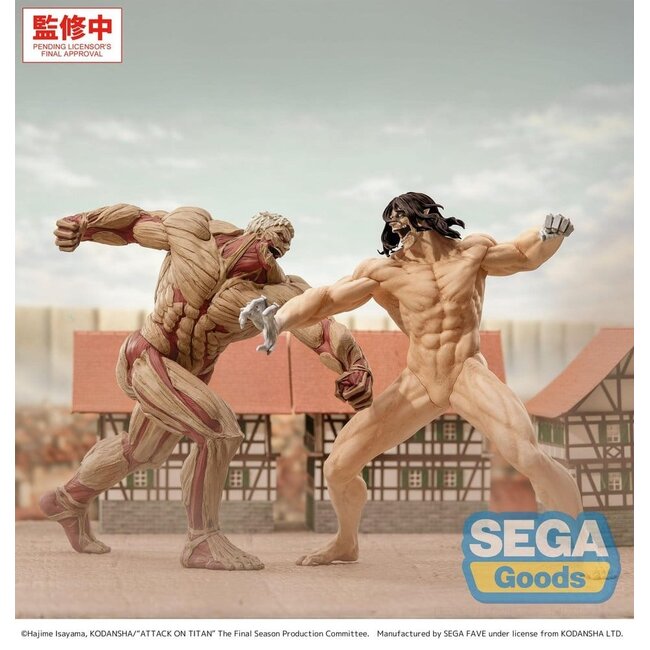 Attack on Titan GigantiX PVC-Figur Reiner Braun Gepanzerter Titan Ver. 25 cm