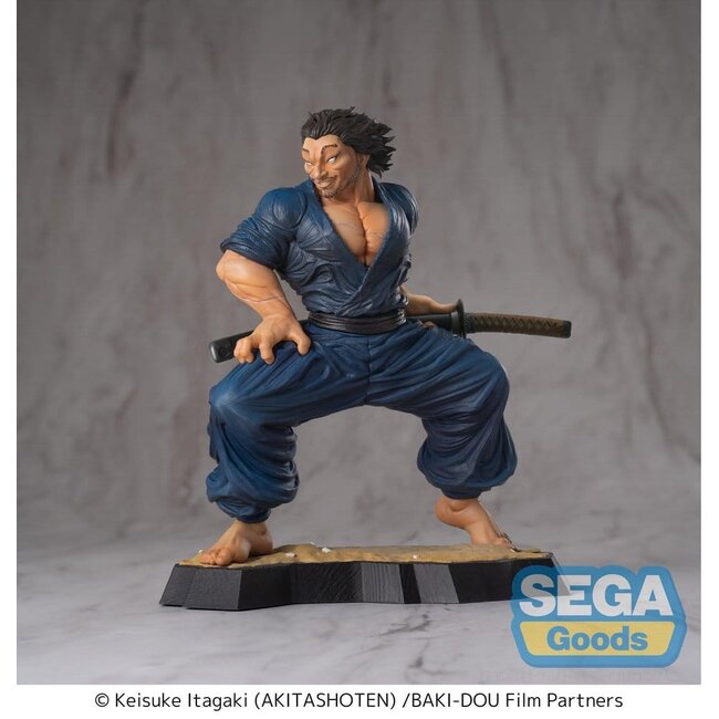 Baki-Dou Luminasta PVC Figur Musashi Miyamoto 17 cm