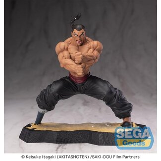 Sega Baki-Dou Luminasta PVC Figure Kaioh Retsu 15 cm