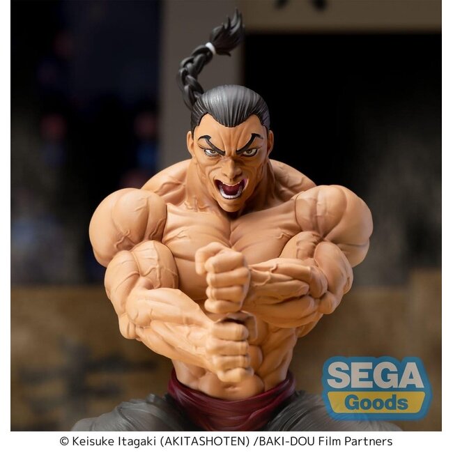 Baki-Dou Luminasta PVC Figure Kaioh Retsu 15 cm