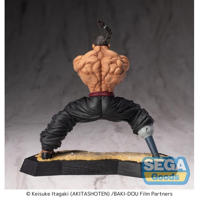 Baki-Dou Luminasta PVC Figure Kaioh Retsu 15 cm