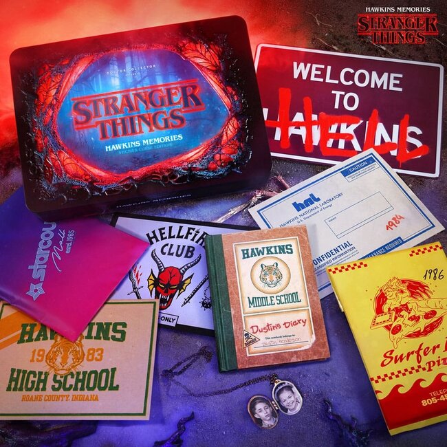 Stranger Things Hawkins Memories Kit Vecnas Kurs Limitierte Auflage