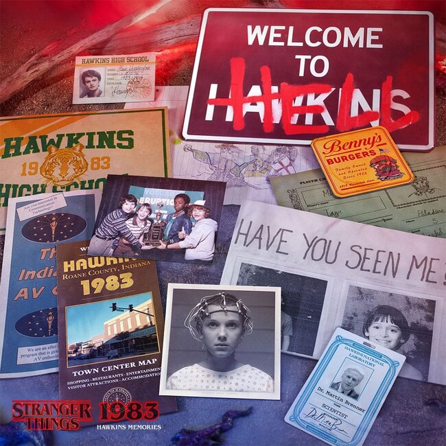 Stranger Things Hawkins Memories Kit Vecnas Kurs Limitierte Auflage
