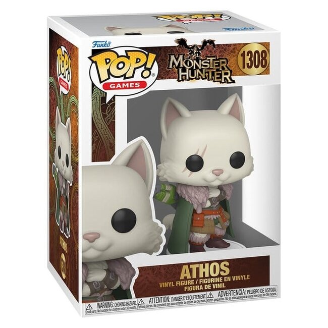 Monster Hunter Wilds POP! Games Vinyl Figure Athos 9 cm