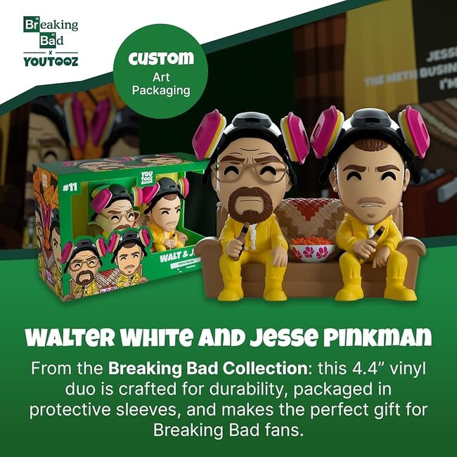 Breaking Bad Vinyl Figure Walt & Jesse 11 cm