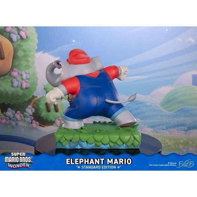 Super Mario Bros. Wunderbare Harzstatue Elefant Mario Standard Edition 43 cm