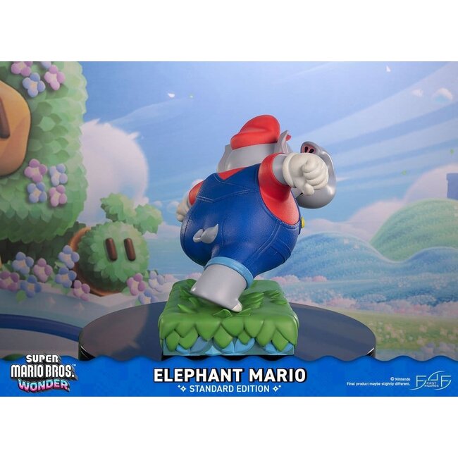Super Mario Bros. Wunderbare Harzstatue Elefant Mario Standard Edition 43 cm