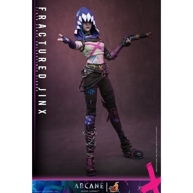 Arcane Actionfigur 1/6 Fractured Jinx 28 cm