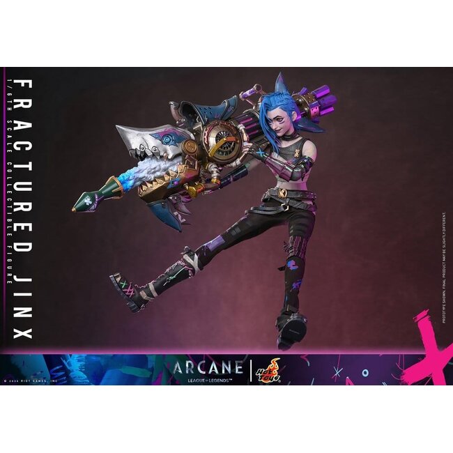 Arcane Action Figure 1/6 Fractured Jinx 28 cm