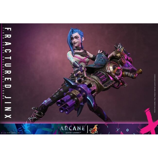 Arcane Actionfigur 1/6 Fractured Jinx 28 cm