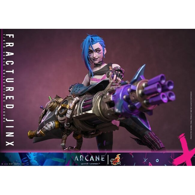 Arcane Actionfigur 1/6 Fractured Jinx 28 cm