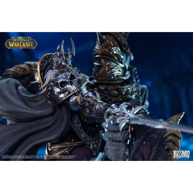 Warcraft-Statue: Der Lichkönig & Unbesiegbarer, 36 cm
