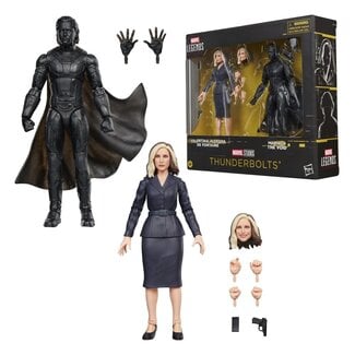Hasbro Thunderbolts Marvel Legends Action Figure 2-Pack Valentina Allegra de Fontaine & Marvel's The Void 15 cm