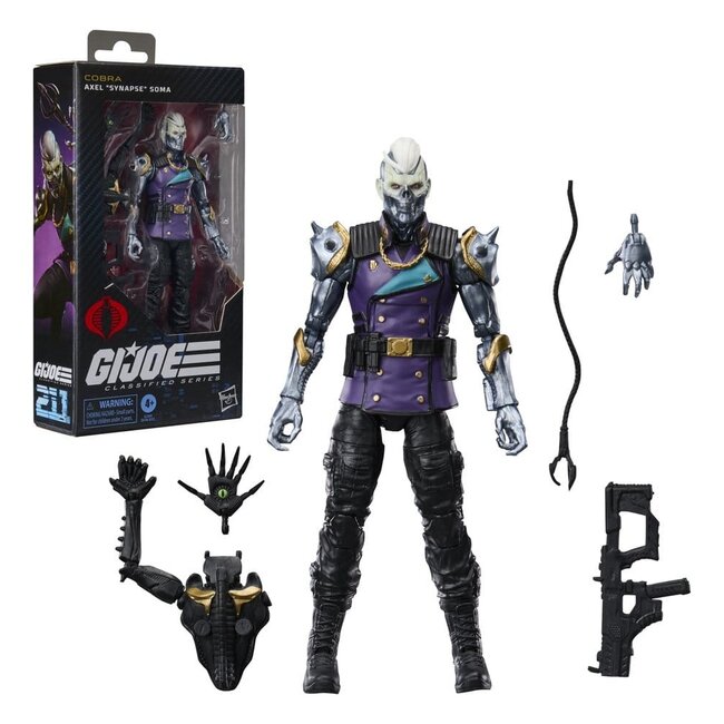 GI Joe Classified Series Actionfigur Nr. 211 Axel „Synapse“ Soma 15 cm