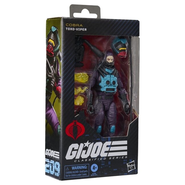 GI Joe Classified Series actiefiguur #209 Toxo-Viper 15 cm