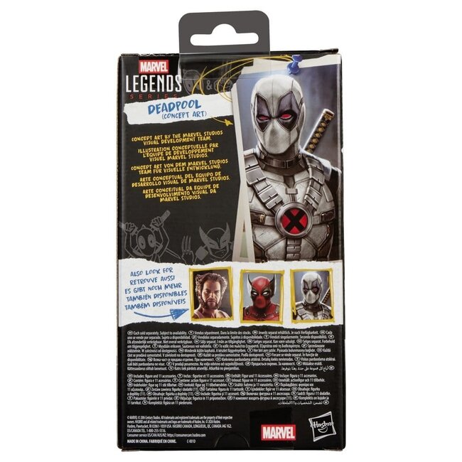 Deadpool & Wolverine Marvel Legends Action Figure Deadpool (Concept Art) 15 cm