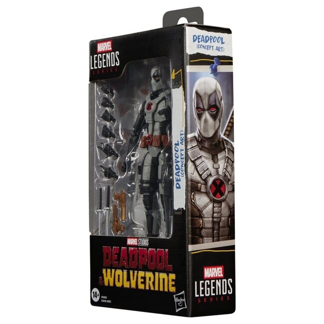 Deadpool & Wolverine Marvel Legends Actionfigur Deadpool (Konzeptzeichnung) 15 cm