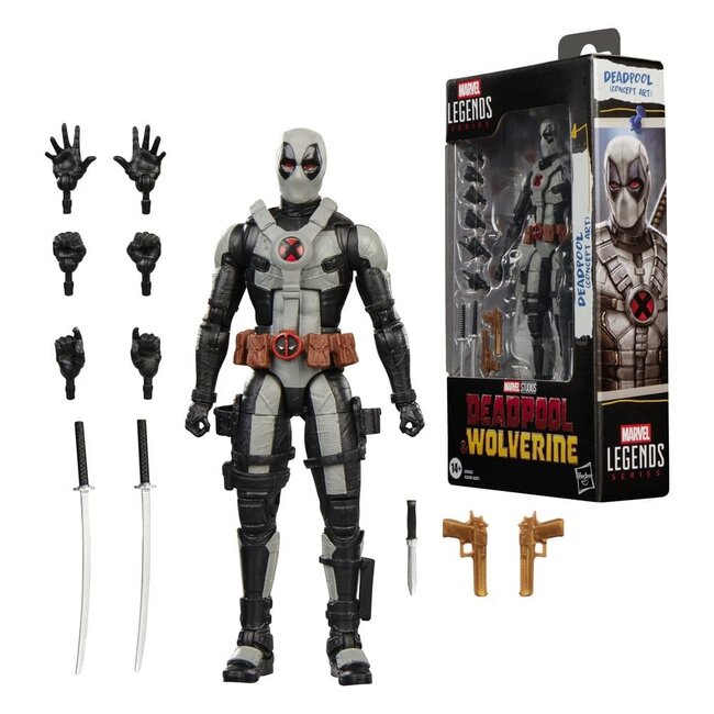 Deadpool & Wolverine Marvel Legends Action Figure Deadpool (Concept Art) 15 cm