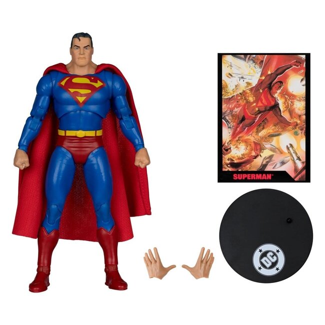 DC Direct Page Punchers Actionfigur Superman (Justice #1) (Rote Platin-Edition) 19 cm