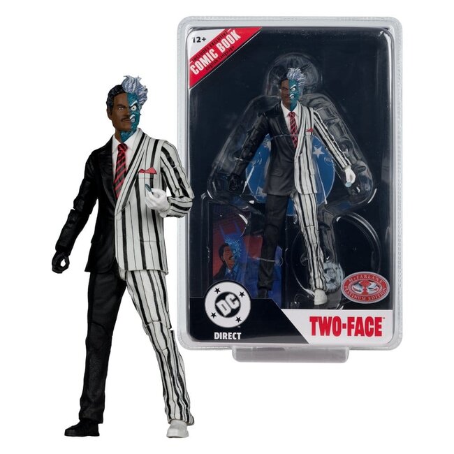 DC Direct Page Punchers Actionfigur Two-Face (Batman 89) (Rote Platinum Edition) 19 cm