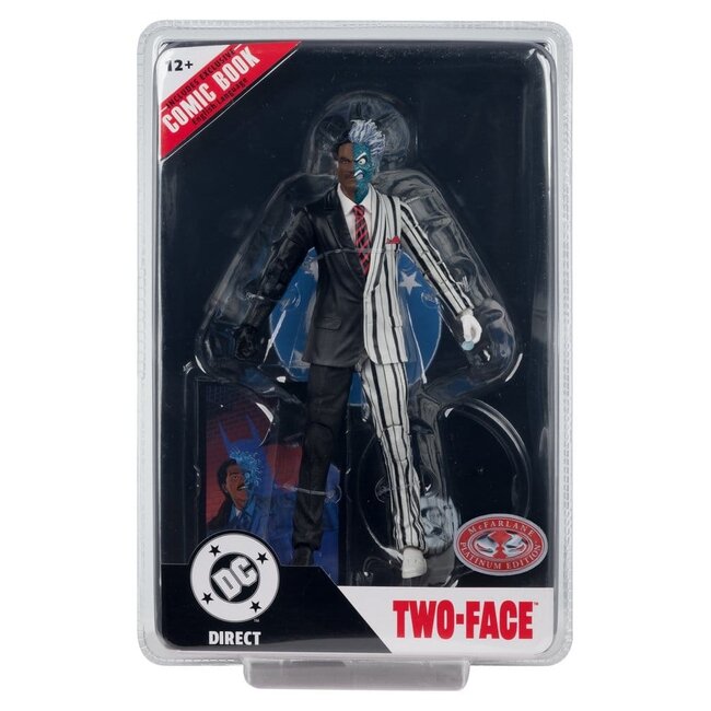 DC Direct Page Punchers Actionfigur Two-Face (Batman 89) (Rote Platinum Edition) 19 cm
