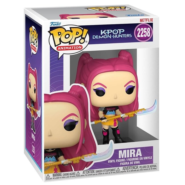 KPop Demon Hunters POP! Animation Vinyl Figur Mirai 9 cm