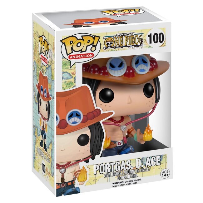 One Piece POP! Television Vinyl Figure Portgas D. Ace 9 cm