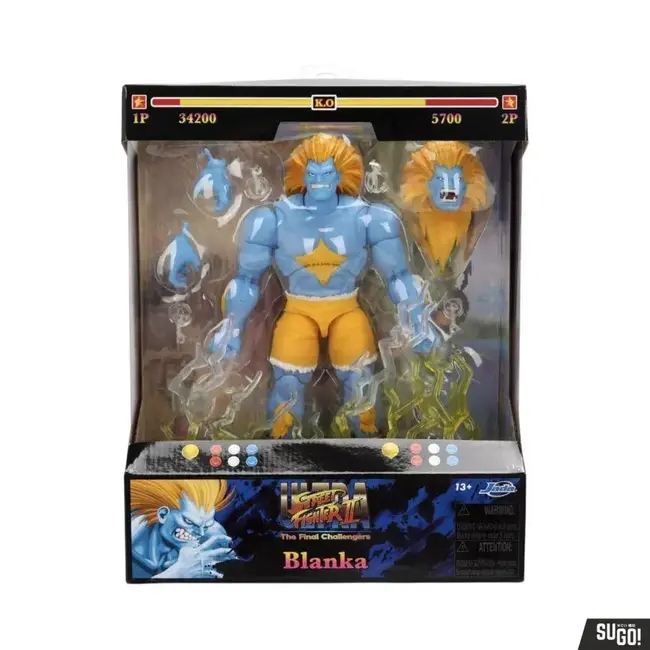 Street Fighter II Actionfigur Blanka P2 19 cm