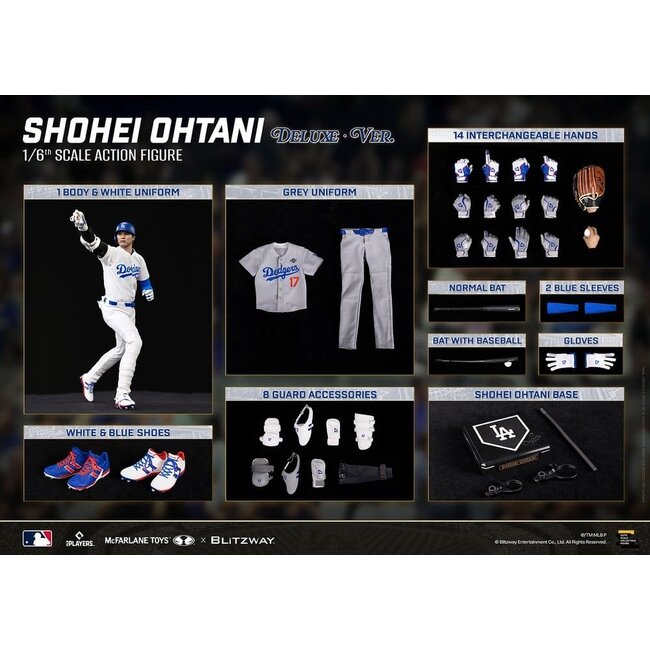 Major League Baseball Premium UMS Action Figure 1/6 Ohtani Shohei (DX Ver.) 35 cm
