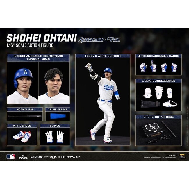 Major League Baseball Premium UMS Actionfigur 1/6 Ohtani Shohei (Standardversion) 35 cm