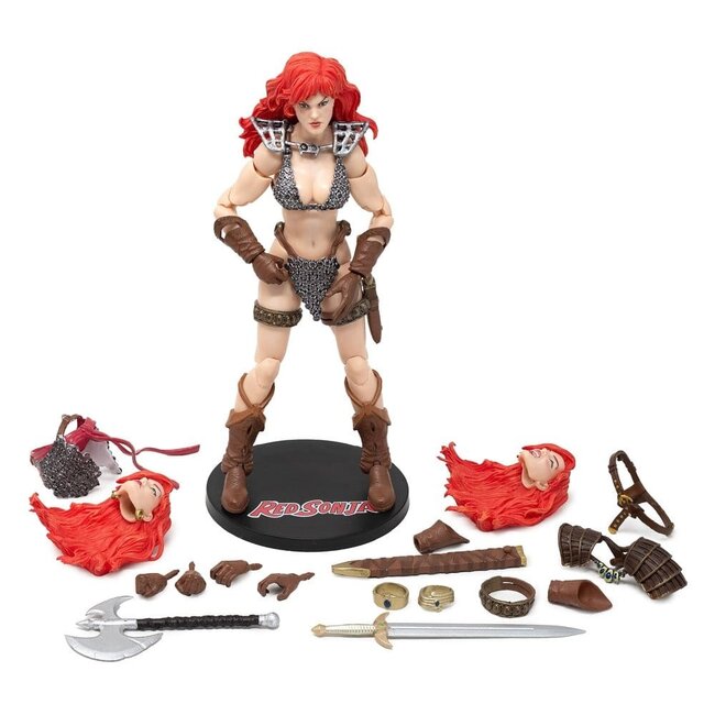 Red Sonja Epic HACKS Actionfigur im Maßstab 1:12 – Unsterbliche Red Sonja