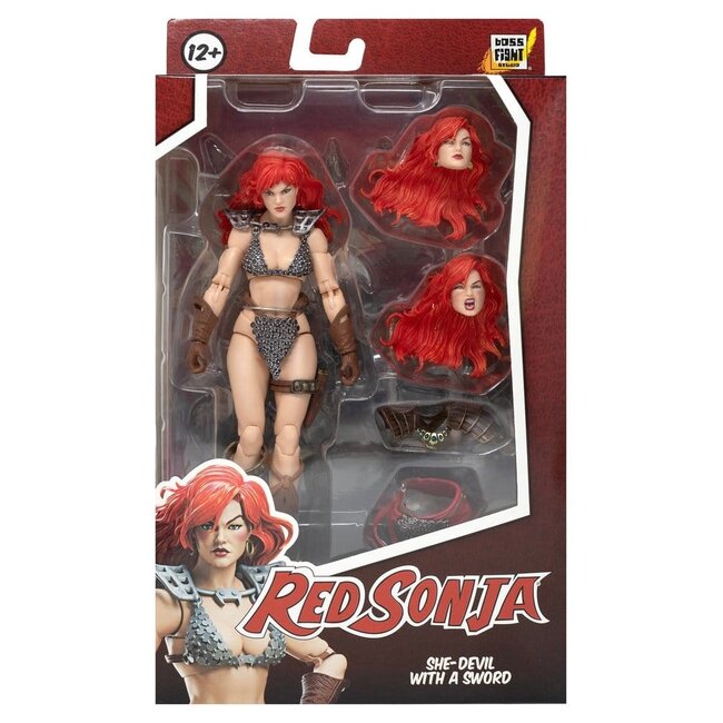 Red Sonja Epic HACKS Actionfigur im Maßstab 1:12 – Unsterbliche Red Sonja