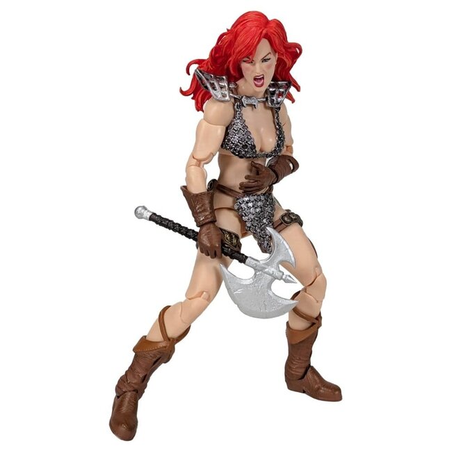 Red Sonja Epic HACKS Actionfigur im Maßstab 1:12 – Unsterbliche Red Sonja