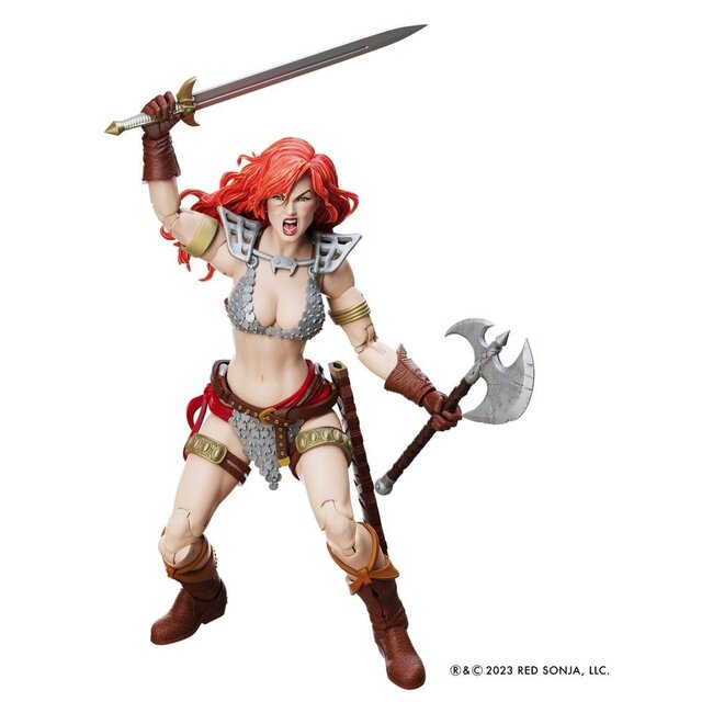Red Sonja Epic HACKS Actionfigur im Maßstab 1:12 – Unsterbliche Red Sonja