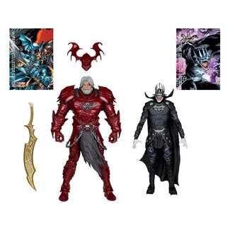 McFarlane Toys DC Multiverse McFarlane Collector Edition Action Figure 2-Pack #04 Batman who laughs (Knight Armor) & Merciless (Dark Multiverse)  18 cm