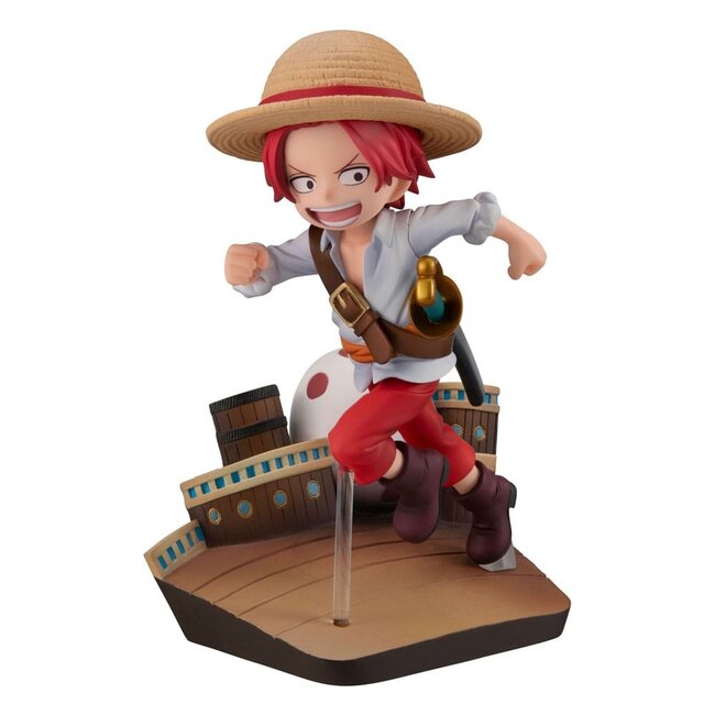 One Piece GEM Series PVC-Statue Shanks Lauf! Lauf! Lauf! 13 cm