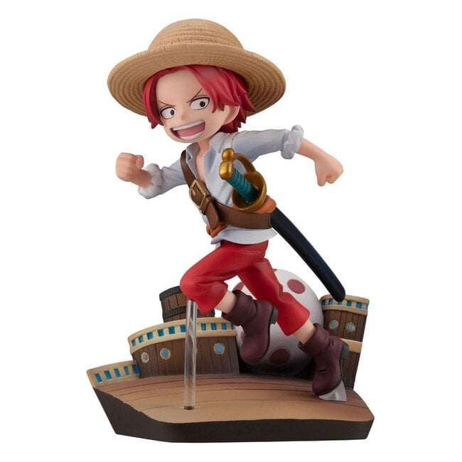 One Piece GEM Series PVC-Statue Shanks Lauf! Lauf! Lauf! 13 cm