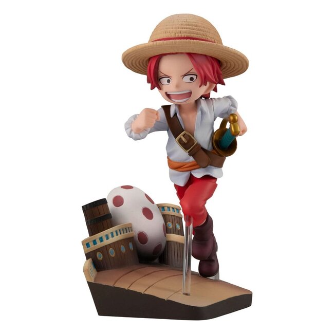 One Piece GEM Series PVC-Statue Shanks Lauf! Lauf! Lauf! 13 cm