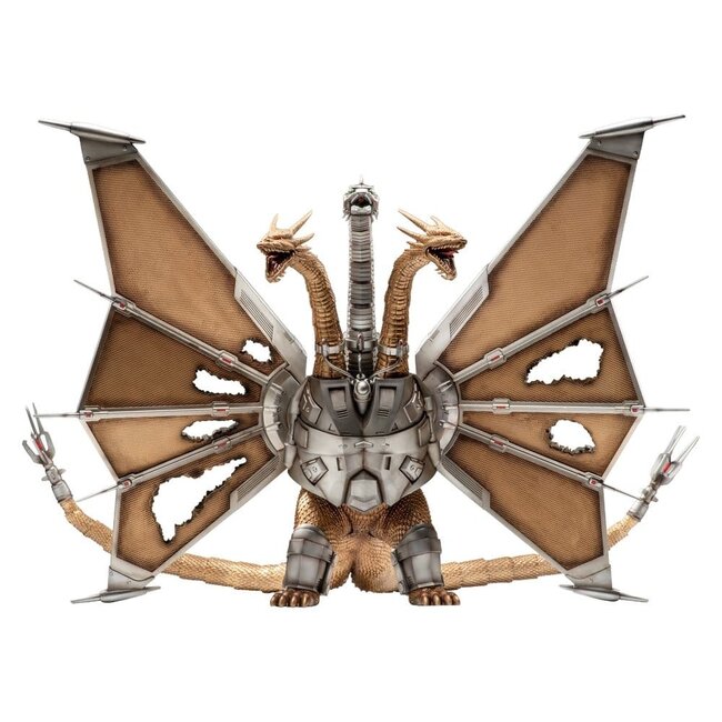 Godzilla vs. King Ghidorah Exquisite Basic Actionfigur, kampfgeschädigter Mecha King Ghidorah, 33 cm