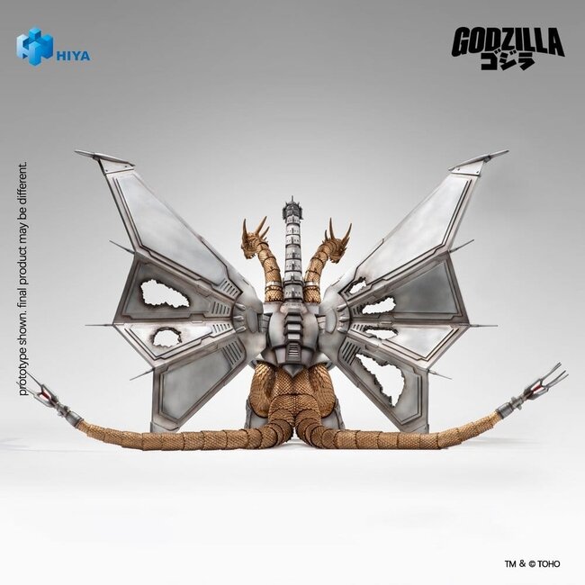 Godzilla vs. King Ghidorah Exquisite Basic Action Figure Battle Damaged Mecha King Ghidorah 33 cm