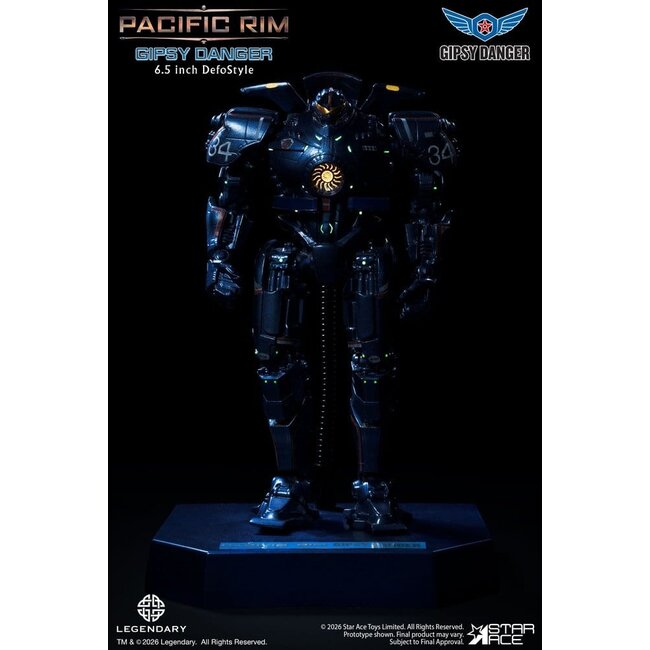  Pacific Rim DefoStyle Figure 2-Pack Gipsy Danger & Cherno Alpha DX 17 cm